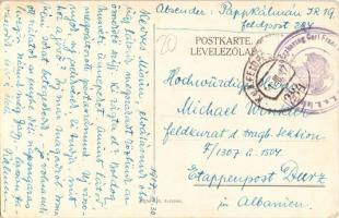 1917 K.u.K. Infanterieregiment Kaiser u. König Karl No. 19. Invalidenfond / Károly császár és király...