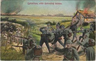 1916 Győzelmes, vitéz katonáink keleten / WWI German and Austro-Hungarian K.u.K. military, soldiers (EK)