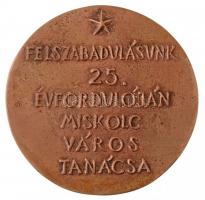 Kiss Kovács Gyula (1922-1984) 1970. "Felszabadulásunk 25. évfordulóján - Miskolc város Tanács&q...