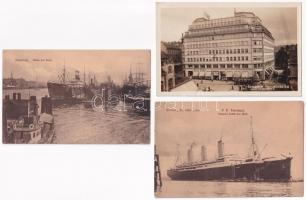 34 db RÉGI külföldi (főleg német) városképes lap / 34 pre-1945 European (mainly German) town-view po...