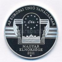 2011. 3000Ft Ag Az Európai Unió Tanácsának magyar elnöksége kapszulában, tanúsítvánnyal T:PP Adamo EM235