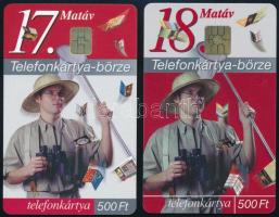 2002-2003 2 db klf MATÁV telefonkártya, 5000 példányos, jó állapotban