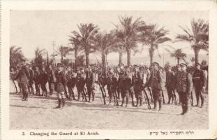 El Arish, changing the guards