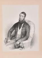 Gyurits Antal (1819-1892) ismeretterjesztő és pedagógiai író, műfordító. litográfia. 24x20 cm Kartonon