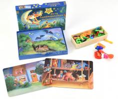 Mágneses játék és német nyelvű gyerekdalok olvasókártya
