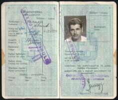 1965 Görög királyság útlevél / Greek Kingdom passport