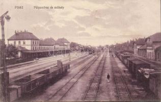 Piski Railway-station, workshop