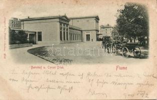 Fiume Railway-station, Corso Deák