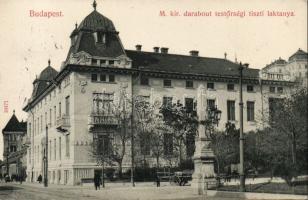 Budapest Darabont testőrség tiszti laktanya