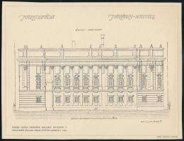 1913 Márkusfalva, Máriássy-kastély, róm. kat. templom, vár, 11 db nyomat, Korvin Testvérek Bp., 20x1...