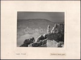 cca. 1940. Damokos Albert: Visegrád - Fellegvár Fotó, karton. Jó állapotú. 17x23cm
