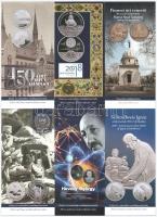 2006-2020. 52db színes MNB tájékoztató emlékpénzekhez