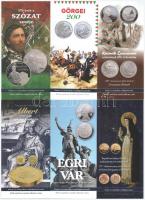 2006-2020. 52db színes MNB tájékoztató emlékpénzekhez