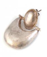 Egy darab ezüst (Ag) fülbevaló, pár nélkül! Jelzett 7,1 g 4 cm