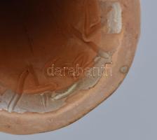 Antalfiné Szente Katalin: Gyermekáldás, festett kerámia, hibátlan, jelzett, m:28cm