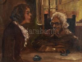 Gulácsy Lajos (1882 - 1932): Lánykérés.
olaj, vászon, jelzett, 59x47 cm


Tanulmány

A rokokó ...