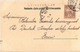 1901 Romantic art postcard, cupid. Kunstverlag Rafael Neuber S. 57. "Ei, Ei!" litho s: Döc...