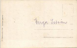 Achternteil SMS Viribus Unitis. Verlautbarung eines Befehles im Hintergrund SMS Tegetthoff / Az SMS ...