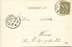 1902 Budapest I. Tabán és a királyi vár (EK)