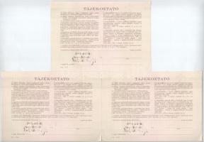 Budapest 1991. "Országos Kárrendezési és Kárpótlási Hivatal" kárpótlási jegye 1000Ft-ról (...