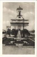 1951 Poprád (Magas-Tátra, Vysoké Tatry); Námestie a evang. kostol / Fő tér, Evangélikus templom / main square, Lutheran church (EK)