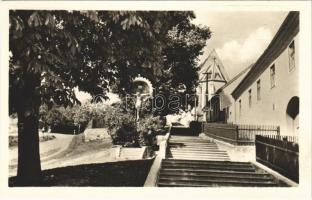 1950 Szentgyörgy, Sankt Georgen, Svaty Jur pri Bratislave, Sväty Jur; Farsky kostol / Plébániatemplom / parish church (EK)