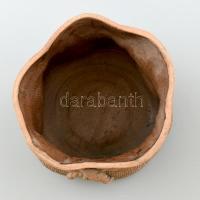 Kaspó, kerámia, jelzés nélkül, hibátlan, 13x14 cm