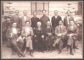 cca 1910 Szarvas, Roth Béla fényképész felvétele, hidegpecséttel jelzett vintage fotó, 10,5x14,8 cm,...