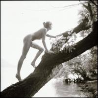 Emlékek a fiatalságról, Menesdorfer Lajos (1941-2005) budapesti fotóművész hagyatékából, 5 db vintag...