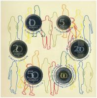 2011. 5Ft-200Ft (6xklf) "Az Európai Unió Tanácsának magyar elnöksége" forgalmi sor szettbe...