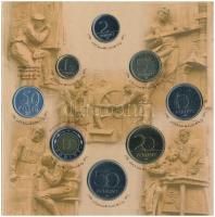 1999. 50f-100Ft (8xklf) forgalmi sor dísztokban T:BU patina 
Adamo FO32.1