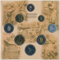 1999. 50f-100Ft (8xklf) forgalmi sor dísztokban T:BU patina 
Adamo FO32.1