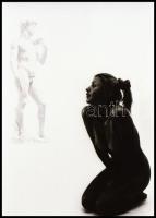 Több fotómodell közreműködésével és különböző időpontokban, eltérő helyszíneken készült aktfotók, vá...