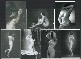 cca 1928 Demeter Károly (1892-1983) budapesti fotóművész és fényképész hagyatékából 7 db mai nagyítás, 15x10 cm