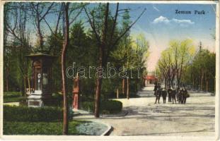 1942 Zimony, Semlin, Zemun; park / park (fa)