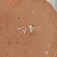 Győrbíró Enikő (1932-1999): Kislány (2 db), festett kerámia, jelzett, hibátlan, m:12 és 21cm