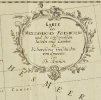 Karte des mexicanischen Meerbusens und der anstossenden Inseln und Länder Th. Kitchin. Leipzig, 1777...