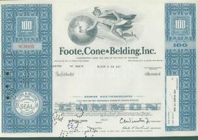 USA 1959. "Walworth Company" részvénye (1x) + 1965. "Rockwell-Standard Corporation&qu...