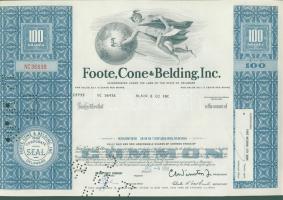 USA 1959. "Walworth Company" részvénye (1x) + 1965. "Rockwell-Standard Corporation&qu...