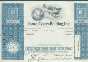 USA 1959. "Walworth Company" részvénye (1x) + 1965. "Rockwell-Standard Corporation&qu...