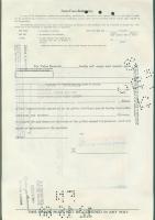 USA 1968. "Foote,Cone&Belding Inc." részvénye (6x) 2x3 egymásutáni sorszámmal