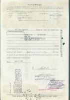 USA 1968. "Foote,Cone&Belding Inc." részvénye (6x) 2x3 egymásutáni sorszámmal