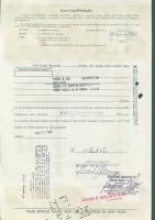 USA 1968. "Foote,Cone&Belding Inc." részvénye (6x) 2x3 egymásutáni sorszámmal