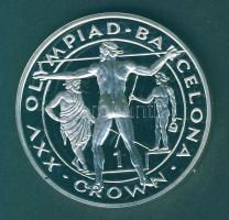Gibraltár 1992. 1C "Olimpia-gerelyhajítás" T:PP