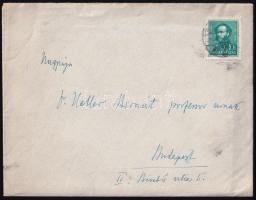 cca 1935 3 db Heller Bernátnak (orientalista, rabbi) címzett levél, az egyik Dr. Schulz Fülöp főrabb...