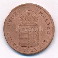 1848. 1kr Cu T:2 ph. 
Adamo B1