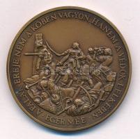 Bognár György (1944-) 1988. "125 éve született Gárdonyi Géza 1863-1988 / Eger MÉE" Br emlé...