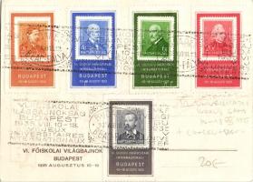 1935 VI. Főiskolai Világbajnokság / College WC. So Stpl