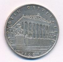 Ausztria 1924. 1Sch Ag T:2 Austria 1924. 1 Schilling Ag C:XF Krause KM#2835