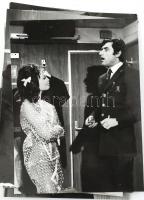 Tordai Teri színésznő filmforgatáson, 12 db fotó, köztük kontakt másolatok